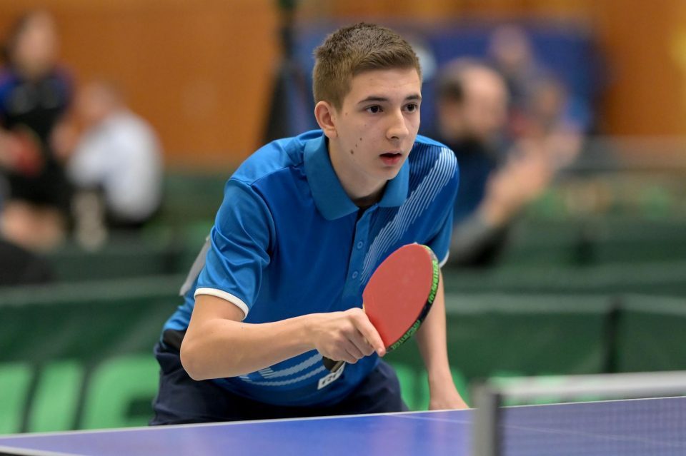 DTTB TOP 12 Jugend 15 und Jugend 19 
am 11.02.2023 in der Kreissporthalle Neudorf in Neudorf

Foto: Jörg Fuhrmann