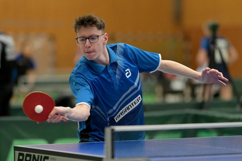 DTTB TOP 12 Jugend 15 und Jugend 19 
am 11.02.2023 in der Kreissporthalle Neudorf in Neudorf

Foto: Jörg Fuhrmann