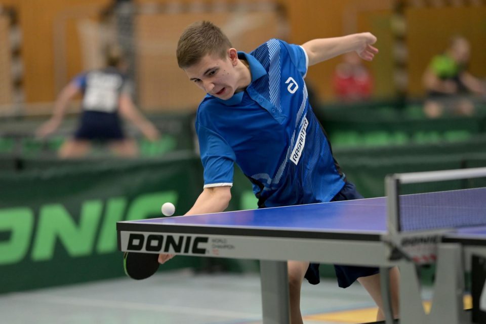 DTTB TOP 12 Jugend 15 und Jugend 19 
am 12.02.2023 in der Kreissporthalle Neudorf in Neudorf

Foto: Jörg Fuhrmann