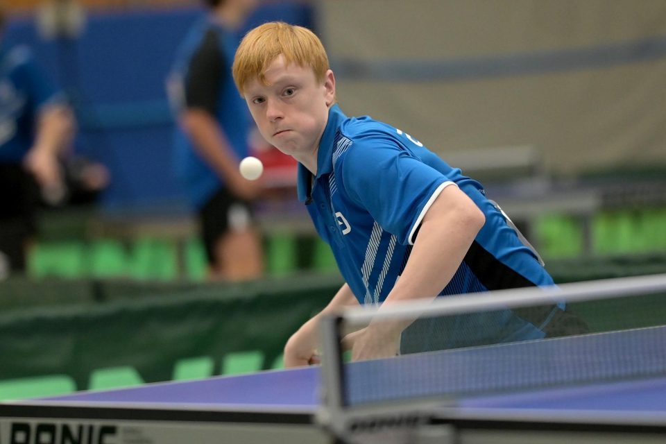 DTTB TOP 12 Jugend 15 und Jugend 19 
am 12.02.2023 in der Kreissporthalle Neudorf in Neudorf

Foto: Jörg Fuhrmann