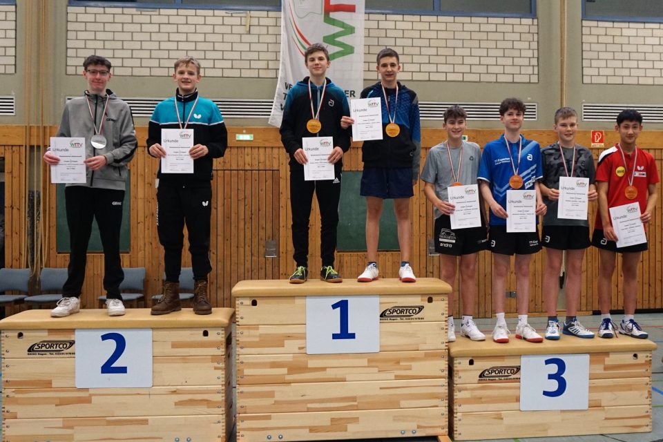 Siegerehrung Jungen_Doppel