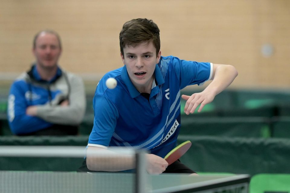 Tischtennis Nationale Deutsche Meisterschaften Jugend 15 am 11.03.2023 in der Kochenwaldhalle in Bad Friedrichshall




Foto: Jörg Fuhrmann