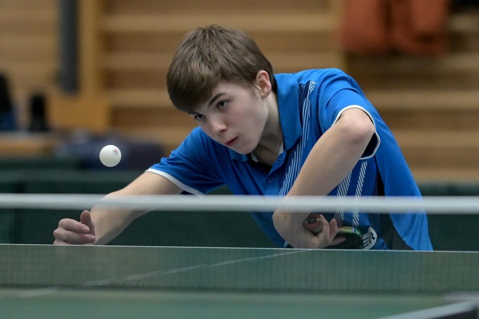 Tischtennis Nationale Deutsche Meisterschaften Jugend 15 am 11.03.2023 in der Kochenwaldhalle in Bad Friedrichshall




Foto: Jörg Fuhrmann