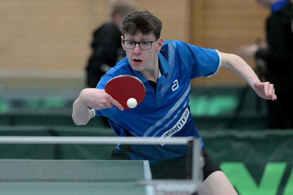 Tischtennis Nationale Deutsche Meisterschaften Jugend 15 am 11.03.2023 in der Kochenwaldhalle in Bad Friedrichshall




Foto: Jörg Fuhrmann