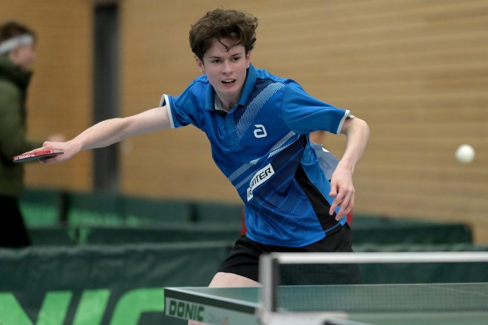 Tischtennis Nationale Deutsche Meisterschaften Jugend 15 am 11.03.2023 in der Kochenwaldhalle in Bad Friedrichshall




Foto: Jörg Fuhrmann