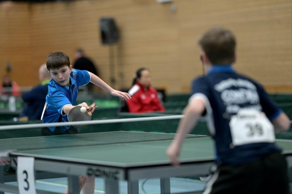 Tischtennis Nationale Deutsche Meisterschaften Jugend 15 am 11.03.2023 in der Kochenwaldhalle in Bad Friedrichshall




Foto: Jörg Fuhrmann