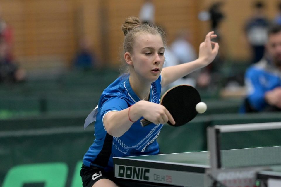 Tischtennis Nationale Deutsche Meisterschaften Jugend 15 am 11.03.2023 in der Kochenwaldhalle in Bad Friedrichshall




Foto: Jörg Fuhrmann