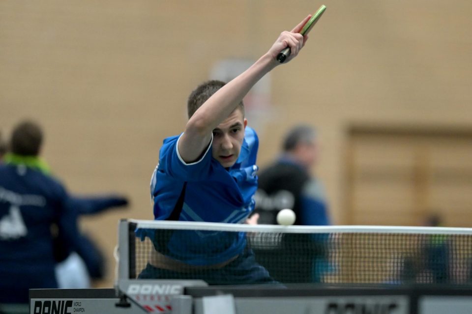 Tischtennis Nationale Deutsche Meisterschaften Jugend 15 am 11.03.2023 in der Kochenwaldhalle in Bad Friedrichshall




Foto: Jörg Fuhrmann