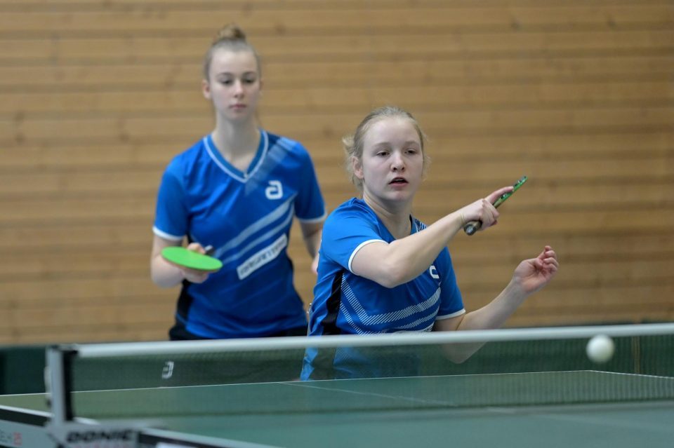 Tischtennis Nationale Deutsche Meisterschaften Jugend 15 am 12.03.2023 in der Kochenwaldhalle in Bad Friedrichshall




Foto: Jörg Fuhrmann