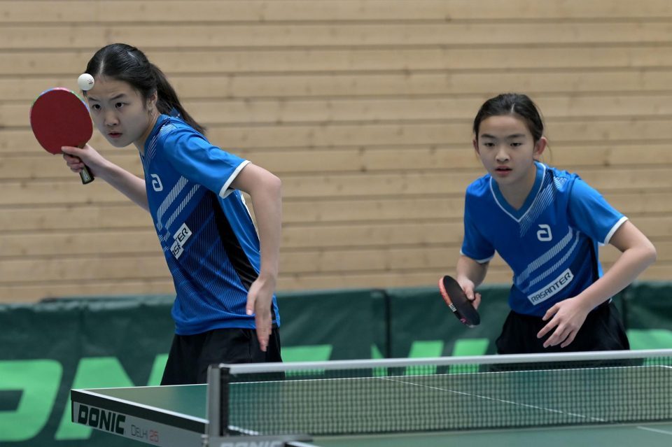 Tischtennis Nationale Deutsche Meisterschaften Jugend 15 am 12.03.2023 in der Kochenwaldhalle in Bad Friedrichshall




Foto: Jörg Fuhrmann