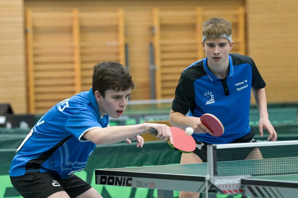 Tischtennis Nationale Deutsche Meisterschaften Jugend 15 am 12.03.2023 in der Kochenwaldhalle in Bad Friedrichshall




Foto: Jörg Fuhrmann