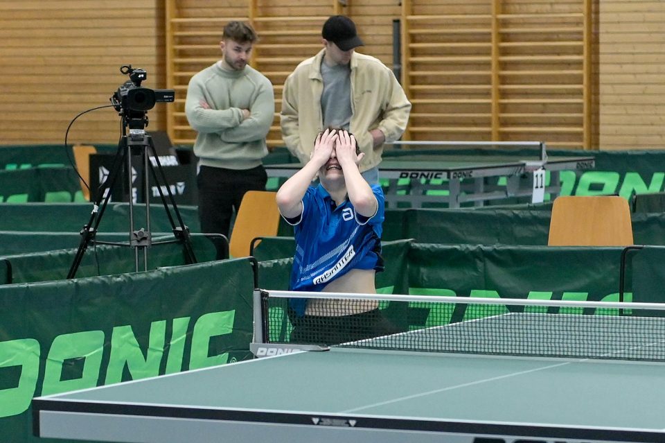 Tischtennis Nationale Deutsche Meisterschaften Jugend 15 am 12.03.2023 in der Kochenwaldhalle in Bad Friedrichshall




Foto: Jörg Fuhrmann