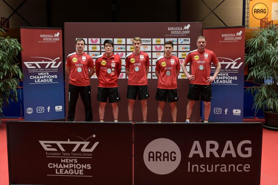 TTCL Finale - Rückspiel Borussia Düsseldorf -  1. FC Saarbrücken TT am 03.04.2023 im ARAG CenterCourt in Düsseldorf



Foto: Jörg Fuhrmann