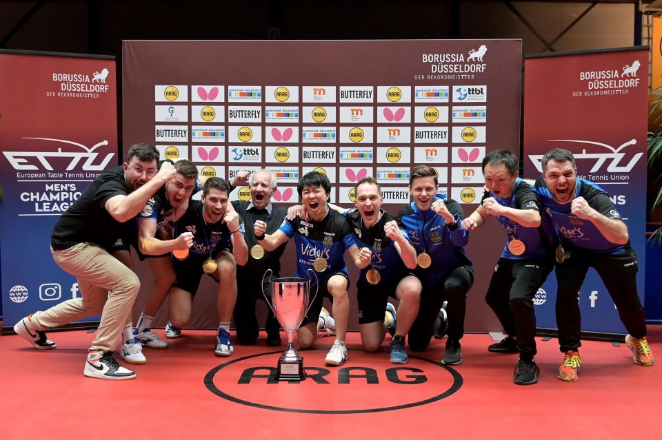 TTCL Finale - Rückspiel Borussia Düsseldorf -  1. FC Saarbrücken TT am 03.04.2023 im ARAG CenterCourt in Düsseldorf



Foto: Jörg Fuhrmann