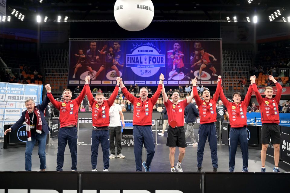 TT Liebherr Pokal Finale - Final Four am 07.01.2024 in der ratiopharm arena in Neu Ulm

Finale zwischen Borussia Düsseldorf und dem 1. FC Saarbrücken TT


Foto: Jörg Fuhrmann