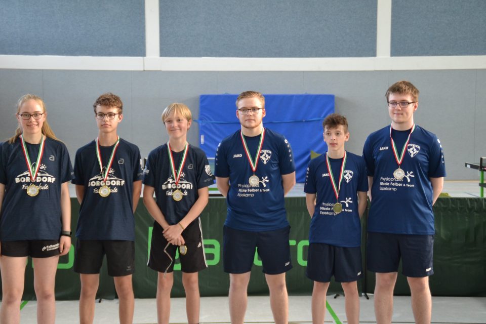 TuS Wadersloh (Meister Jungen 19, 1. Bezirksliga und Gruppensieger 1. Bezirksliga 2)