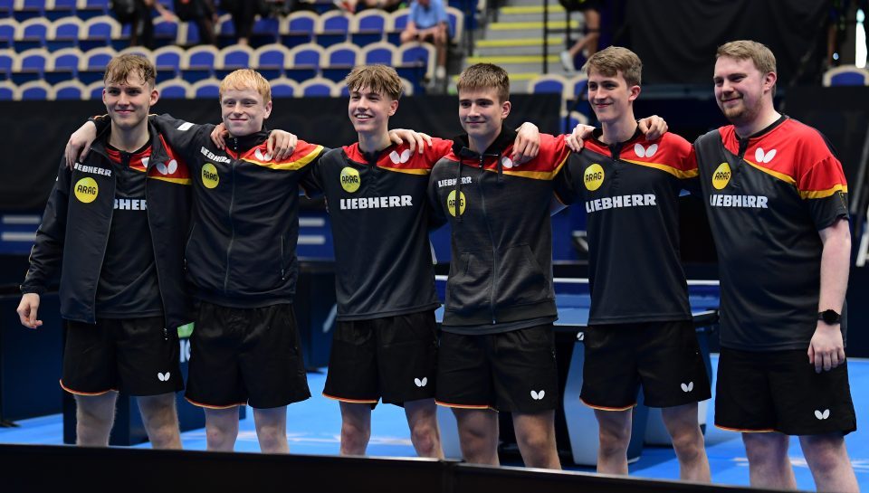 European Youth Table Tennis Championships at Baltiska Hallen in Malmo, Sweden.