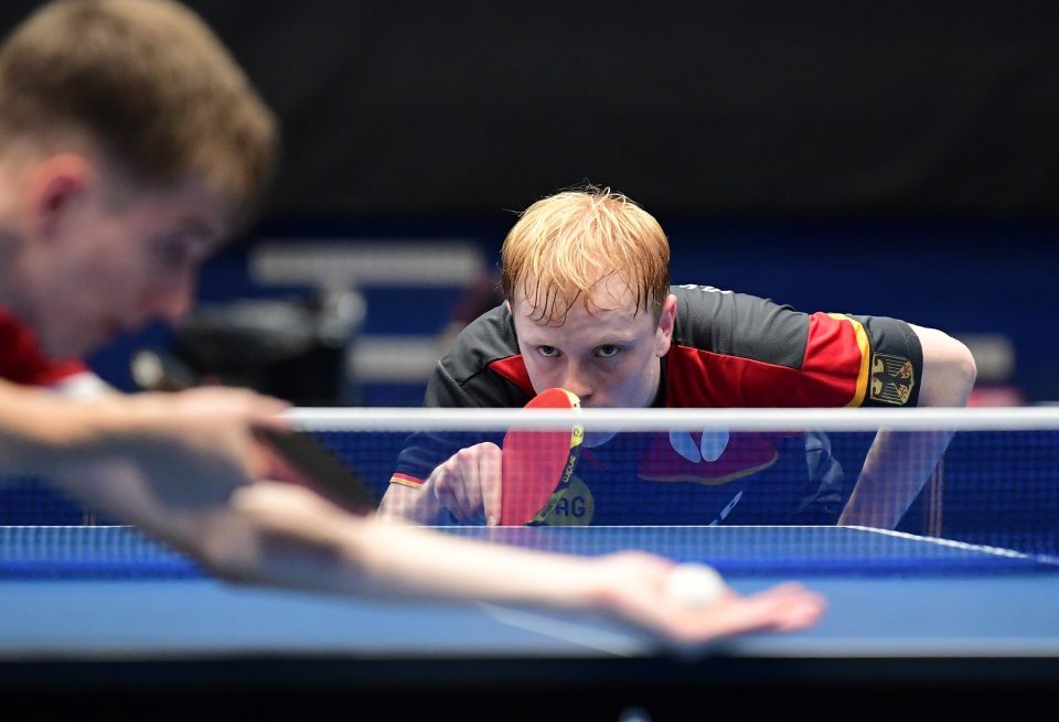 European Youth Table Tennis Championships at Baltiska Hallen in Malmo, Sweden.