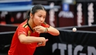European Table Tennis Championships U13 in Kosta, Sweden, Craft Arena - 24 September 2025: LI_Emma-Germany-EC2025_U13-0819