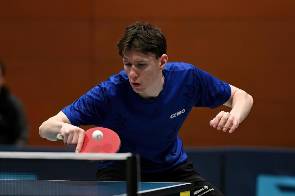 Tischtennis - Westdeutsche Einzelmeisterschaften Jugend 19 am 13.12.2025 in der Sporthalle Löh in Viersen